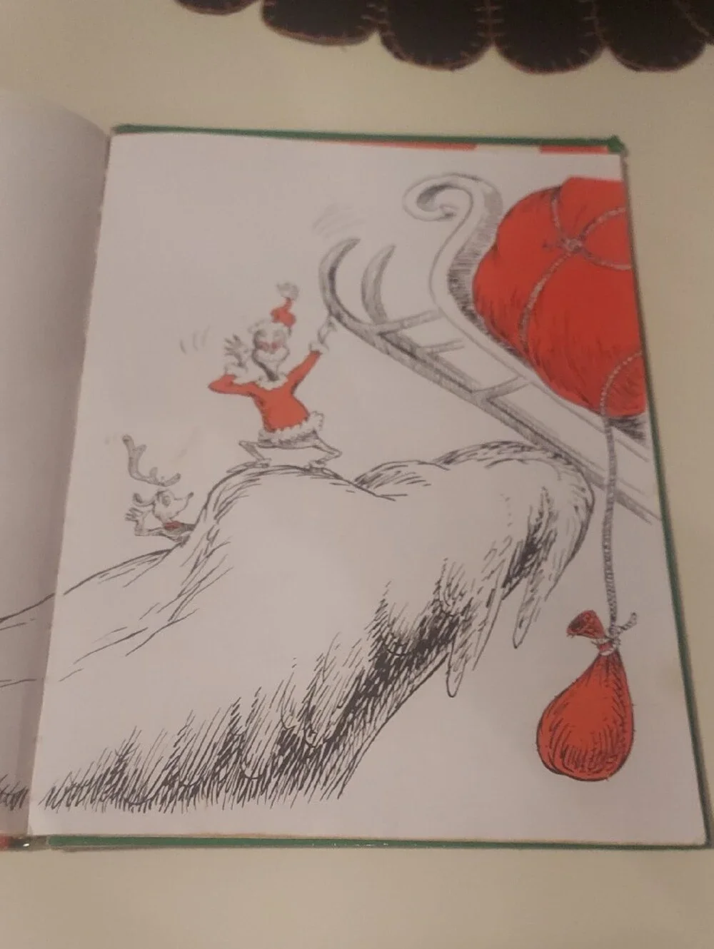 How The Grinch Stole Christmas! By Dr. Seuss Hardcover Edition